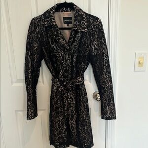 Express Lace Overlay Jacket
